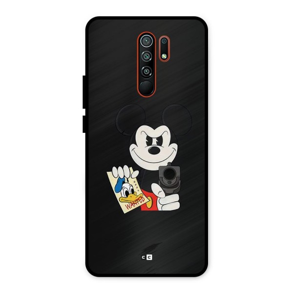 Wanted Duck Metal Back Case for Redmi 9 Prime