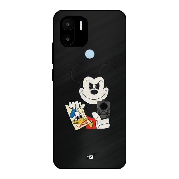 Wanted Duck Metal Back Case for Redmi A1 Plus