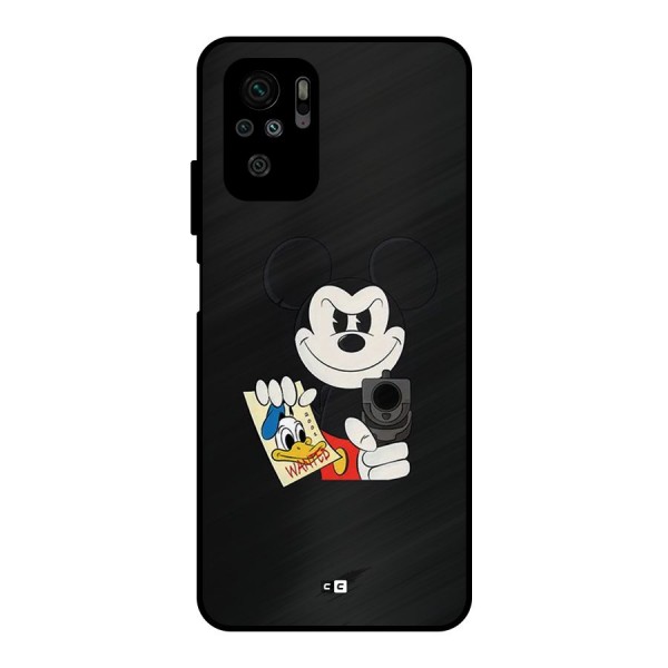 Wanted Duck Metal Back Case for Redmi Note 10