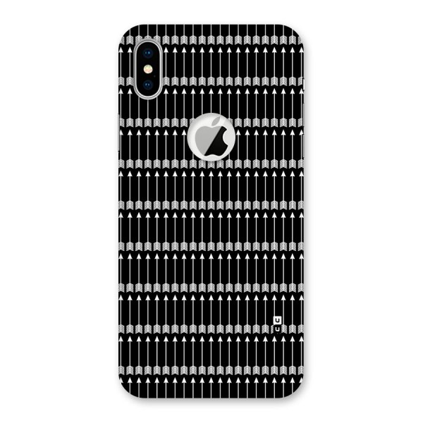 War Arrows Back Case for iPhone X Logo Cut