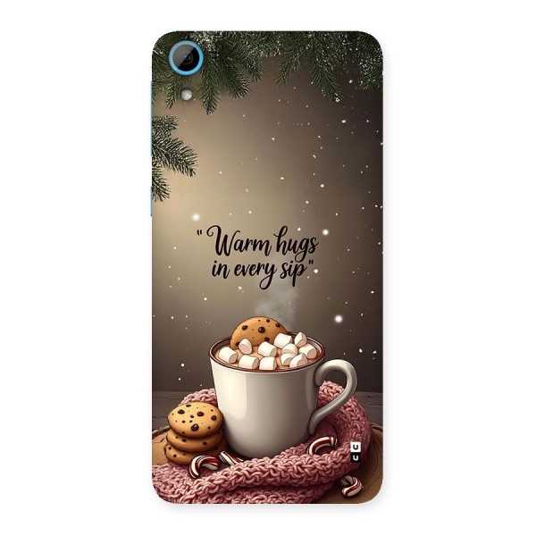 Warm Hugs Back Case for Desire 826