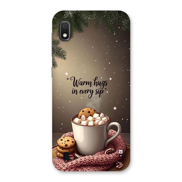 Warm Hugs Back Case for Galaxy A10