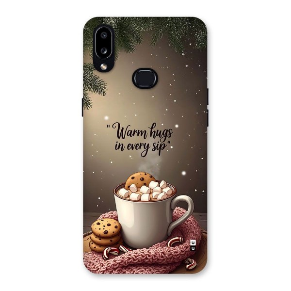 Warm Hugs Back Case for Galaxy A10s