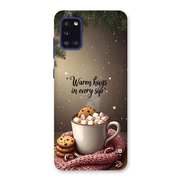 Warm Hugs Back Case for Galaxy A31