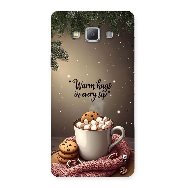 Warm Hugs Back Case for Galaxy A7