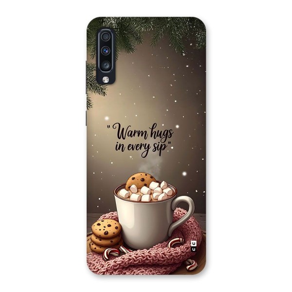 Warm Hugs Back Case for Galaxy A70s