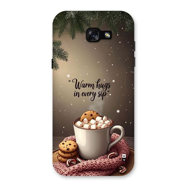 Warm Hugs Back Case for Galaxy A7 (2017)