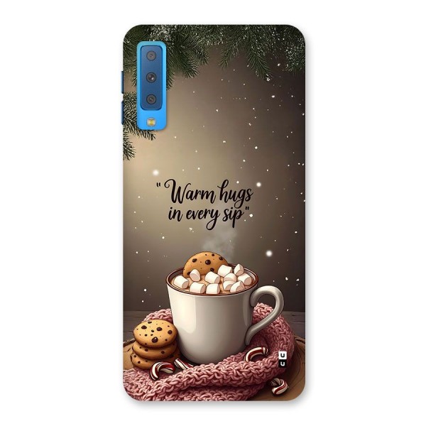 Warm Hugs Back Case for Galaxy A7 (2018)