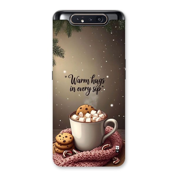 Warm Hugs Back Case for Galaxy A80