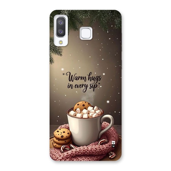 Warm Hugs Back Case for Galaxy A8 Star