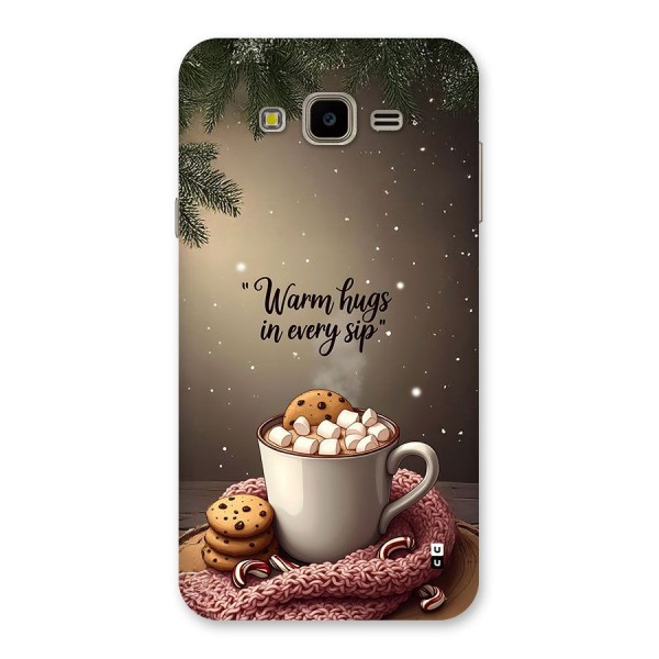 Warm Hugs Back Case for Galaxy J7 Nxt