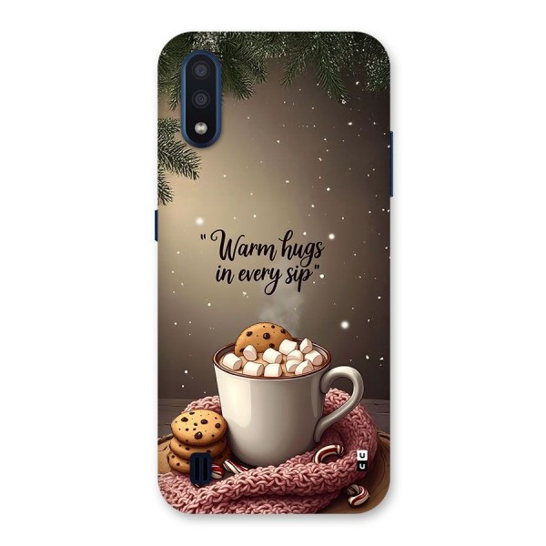 Warm Hugs Back Case for Galaxy M01