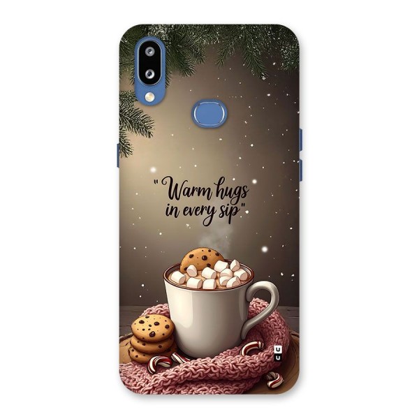 Warm Hugs Back Case for Galaxy M01s