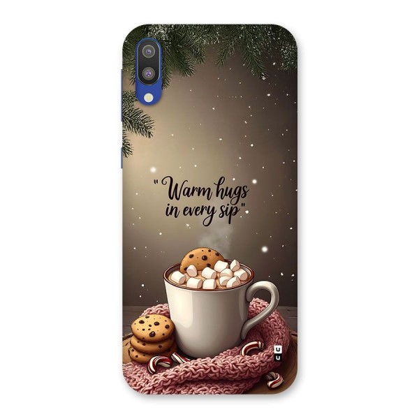 Warm Hugs Back Case for Galaxy M10