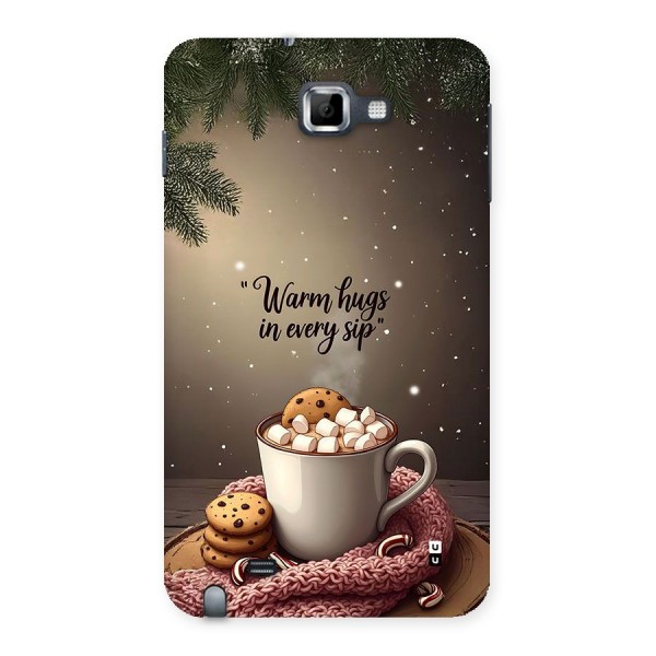 Warm Hugs Back Case for Galaxy Note