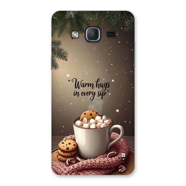 Warm Hugs Back Case for Galaxy On7 Pro