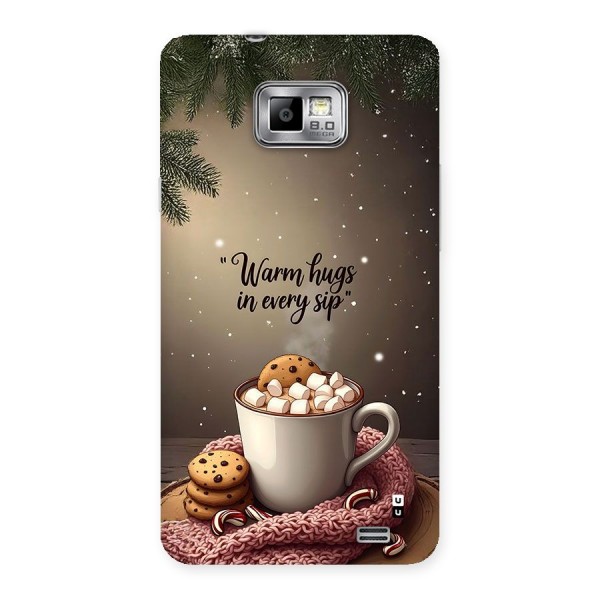 Warm Hugs Back Case for Galaxy S2