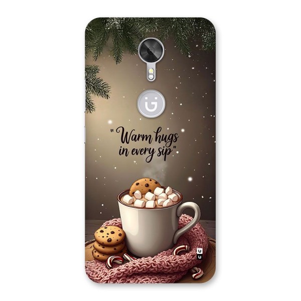 Warm Hugs Back Case for Gionee A1