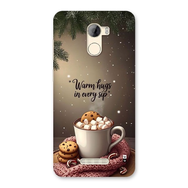 Warm Hugs Back Case for Gionee A1 LIte