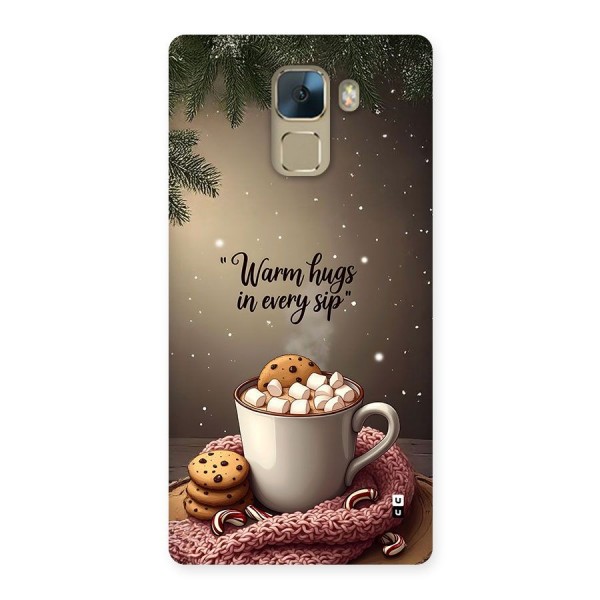 Warm Hugs Back Case for Honor 7