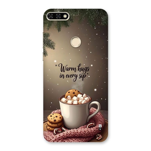 Warm Hugs Back Case for Honor 7A