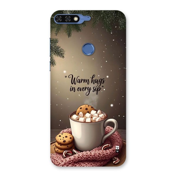 Warm Hugs Back Case for Honor 7C