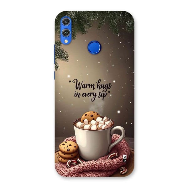 Warm Hugs Back Case for Honor 8X