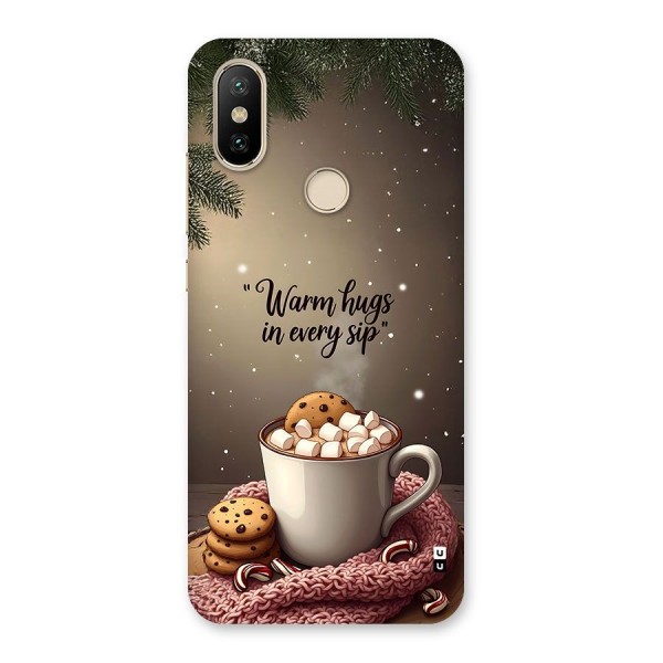 Warm Hugs Back Case for Mi A2