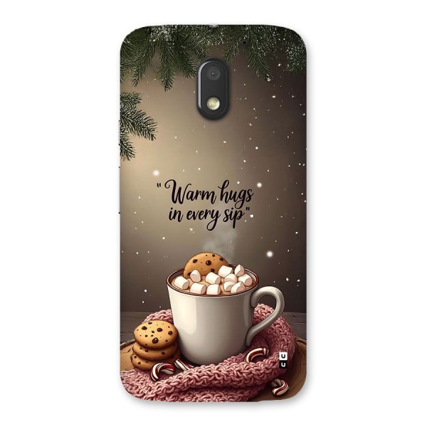 Warm Hugs Back Case for Moto E3 Power