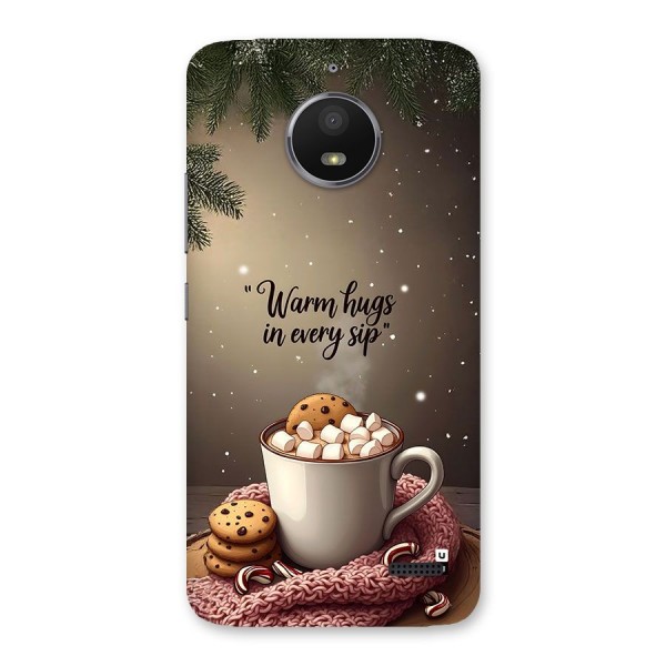 Warm Hugs Back Case for Moto E4