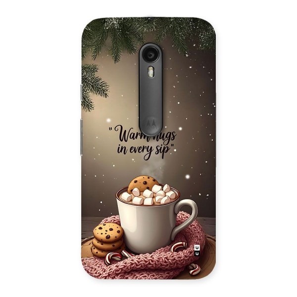 Warm Hugs Back Case for Moto G3