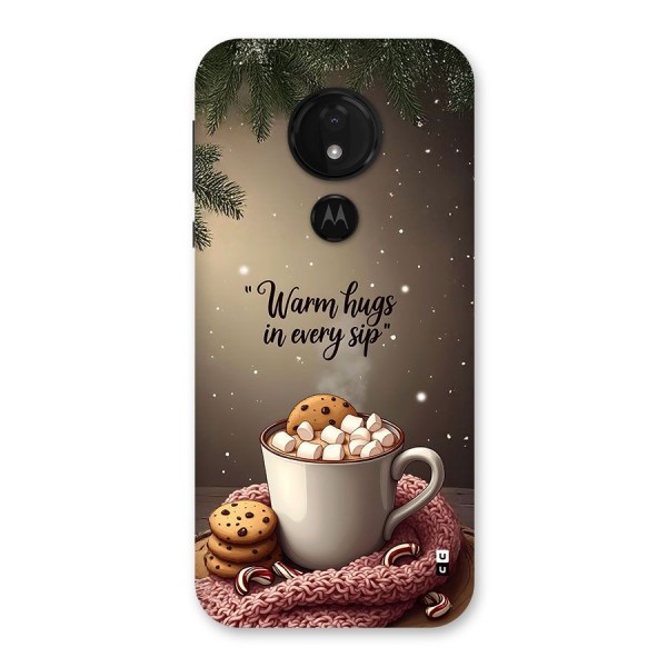 Warm Hugs Back Case for Moto G7 Power