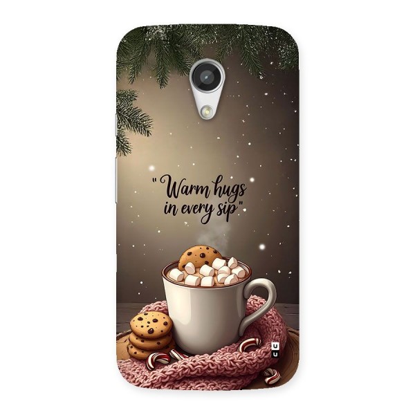 Warm Hugs Back Case for Moto G 2nd Gen