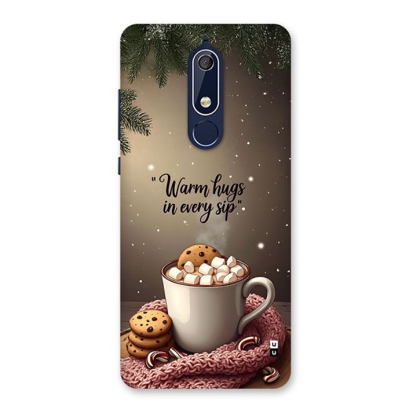 Warm Hugs Back Case for Nokia 5.1