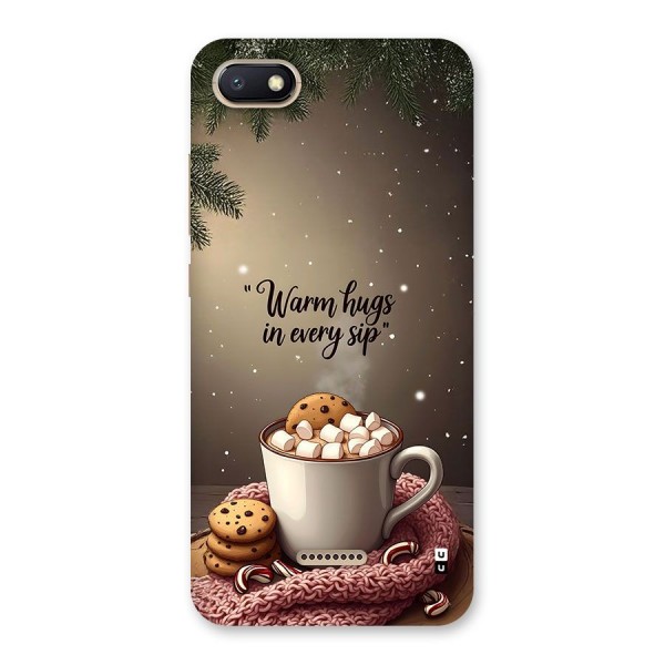 Warm Hugs Back Case for Redmi 6A