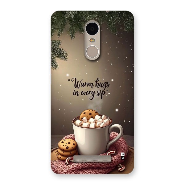 Warm Hugs Back Case for Redmi Note 3