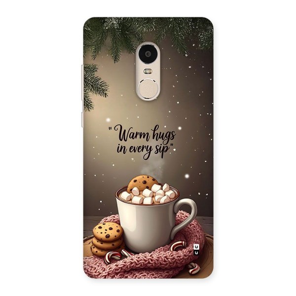 Warm Hugs Back Case for Redmi Note 4