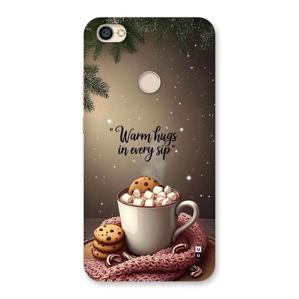 Warm Hugs Back Case for Redmi Y1 2017