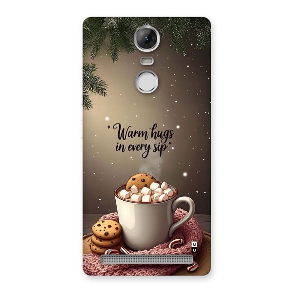 Warm Hugs Back Case for Vibe K5 Note