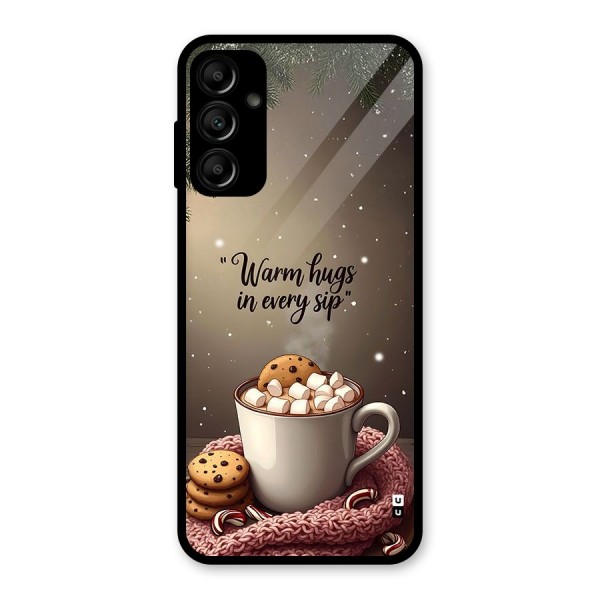 Warm Hugs Glass Back Case for Galaxy A14 5G