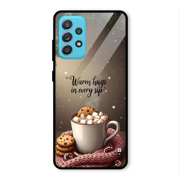 Warm Hugs Glass Back Case for Galaxy A52