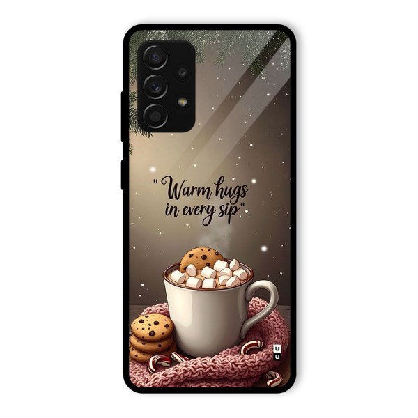 Warm Hugs Glass Back Case for Galaxy A53 5G