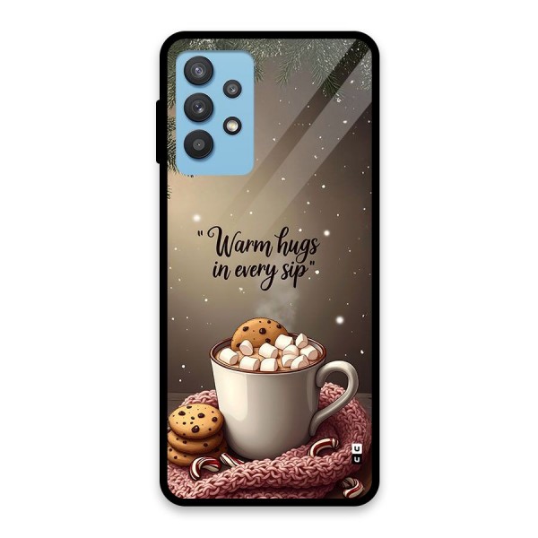 Warm Hugs Glass Back Case for Galaxy M32 5G