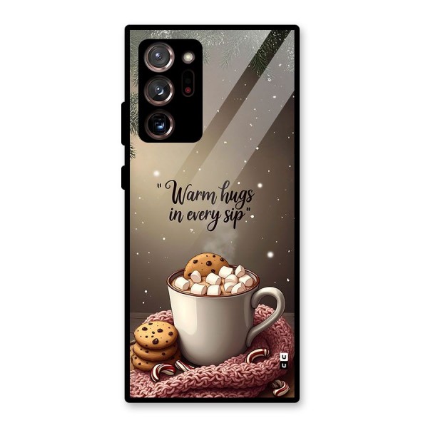 Warm Hugs Glass Back Case for Galaxy Note 20 Ultra