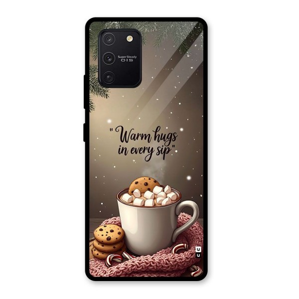 Warm Hugs Glass Back Case for Galaxy S10 Lite