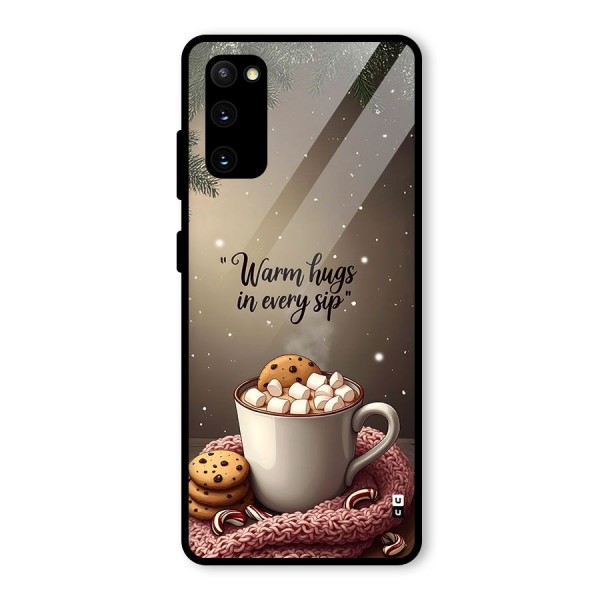 Warm Hugs Glass Back Case for Galaxy S20 FE 5G