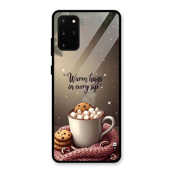 Warm Hugs Glass Back Case for Galaxy S20 Plus