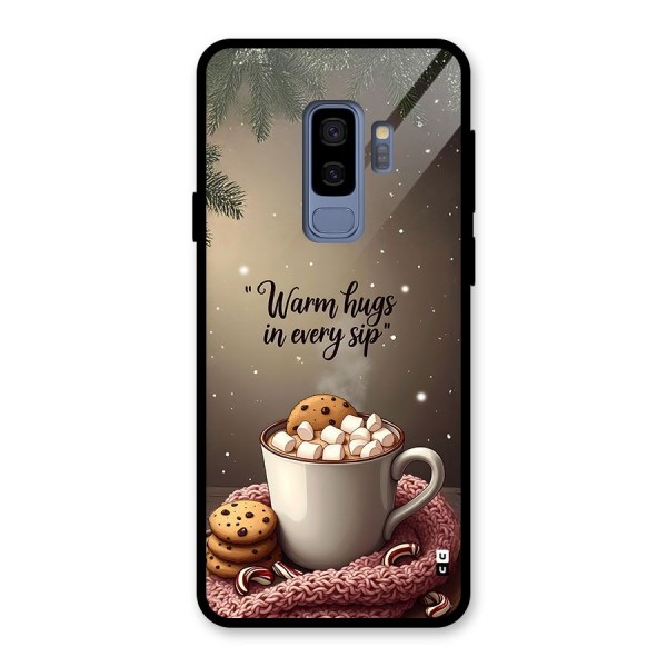 Warm Hugs Glass Back Case for Galaxy S9 Plus