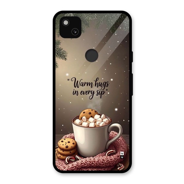 Warm Hugs Glass Back Case for Google Pixel 4a