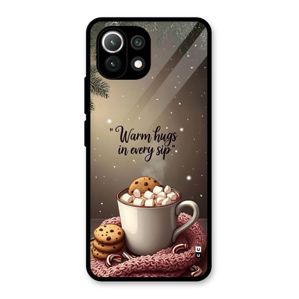 Warm Hugs Glass Back Case for Mi 11 Lite